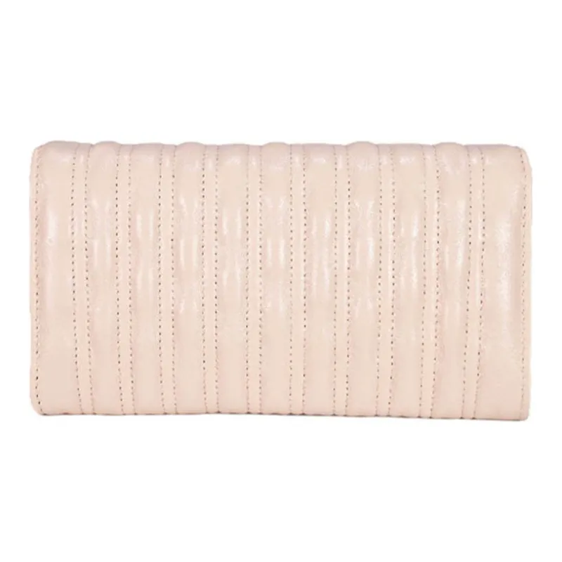 LONGCHAMP Brioche Sheepskin Crossbody Bag Shoulder Bag Women's Nude Pink-1