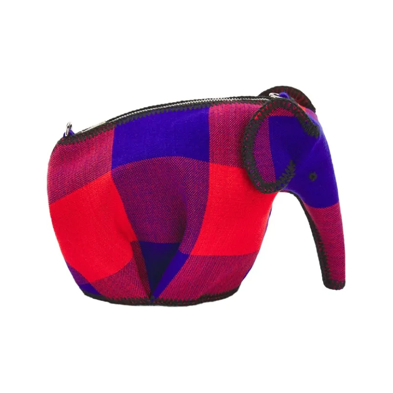 LOEWE Fabric Handheld Shoulder Bag Crossbody Bag Regular Women's Red Blue Multicolor-2