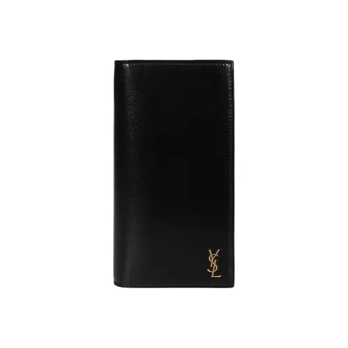 SAINT LAURENT Cow Leather from Men's Black