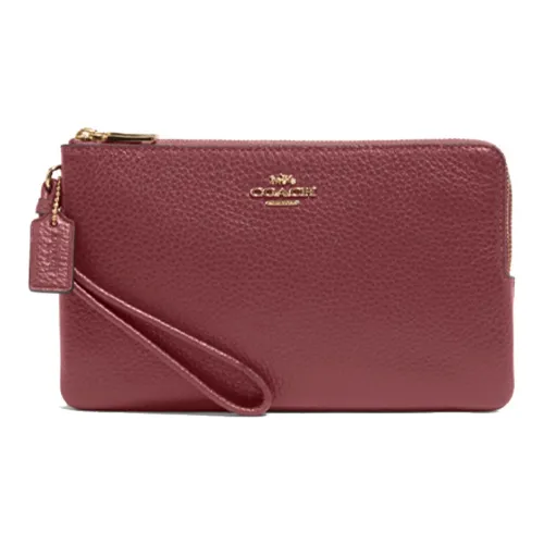 COACH Double Zip Wallet Clutches