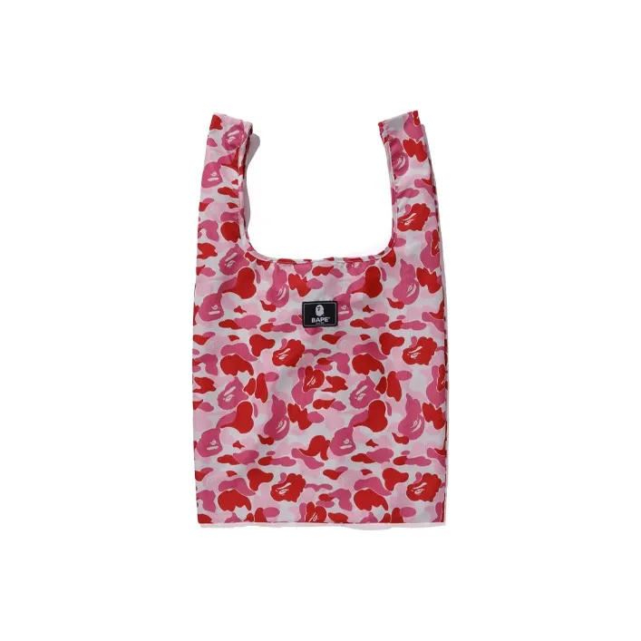 A BATHING APE Polyester Tote Bag Shopping Bag Handbag Regular Unisex Multicolor-6