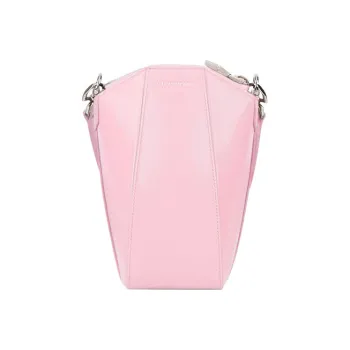 Givenchy Cow Leather Vertical Handbag Crossbody Bag Mini Women's Pink