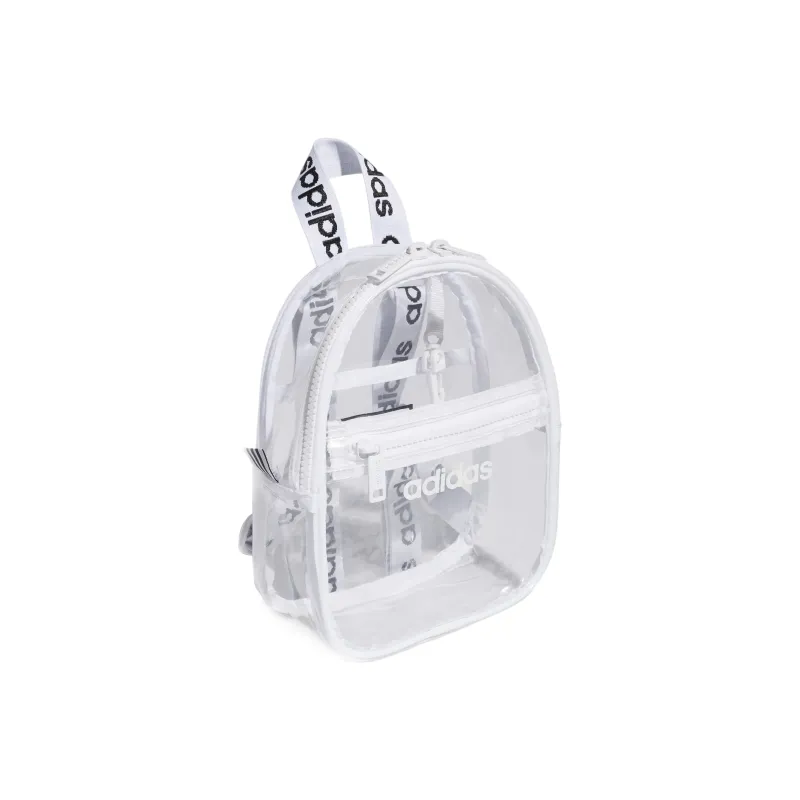 Adidas Transparent Backpack Mini Unisex White-1