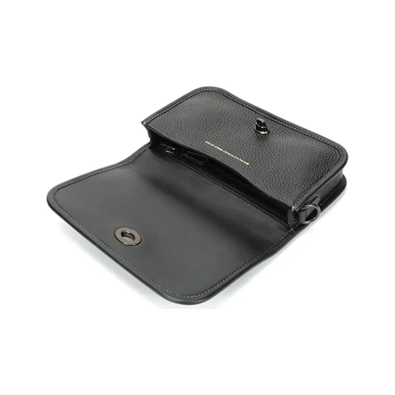 COACH Leather Shoulder Bag Crossbody Bag Fanny Pack Regular Men's Black-6