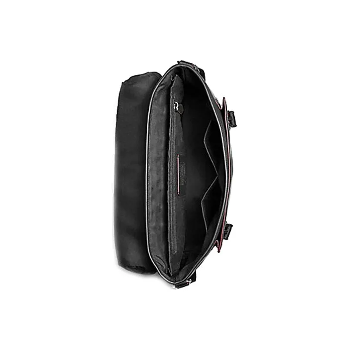 COACH Ranger Leather Messenger Bag Briefcase One Shoulder Handbag Regular Men's Black-1