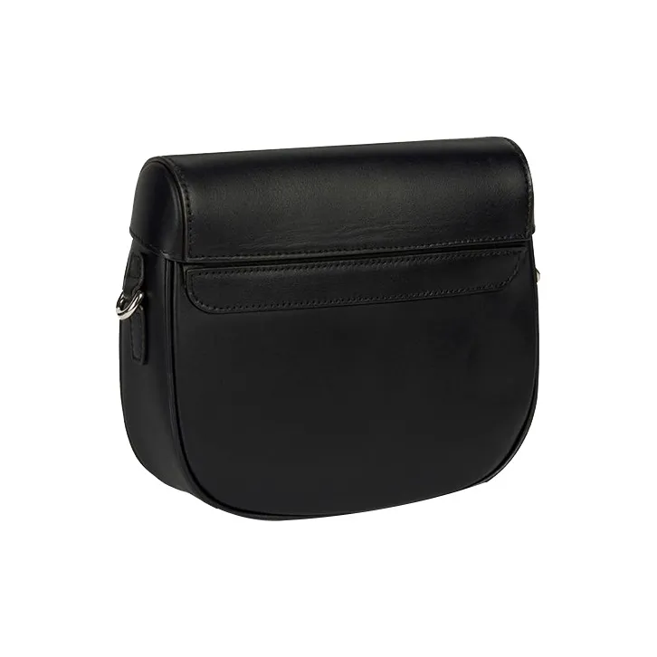 Furla Urania Cow Leather Crossbody Bag Mini Women's Black-1