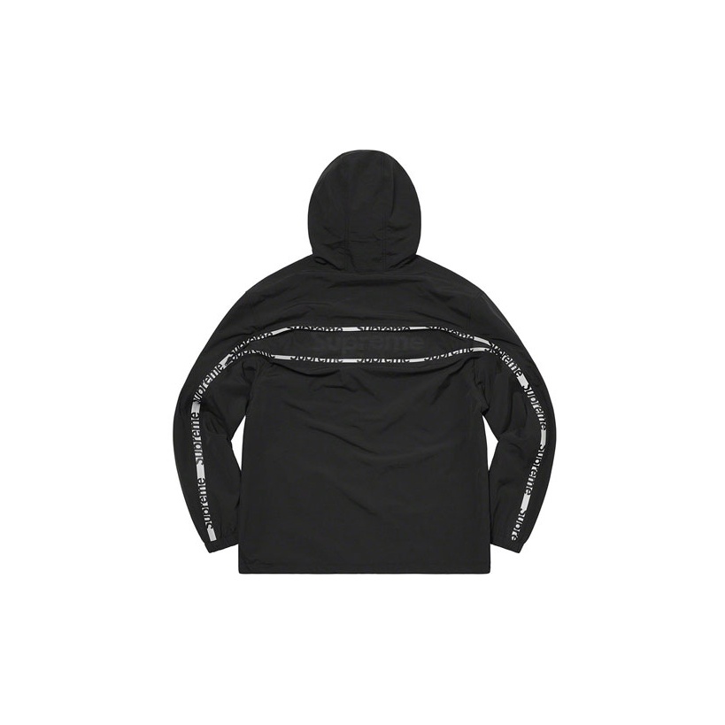 Supreme Reflective Zip Hooded Jacket Burgundy M - POIZON