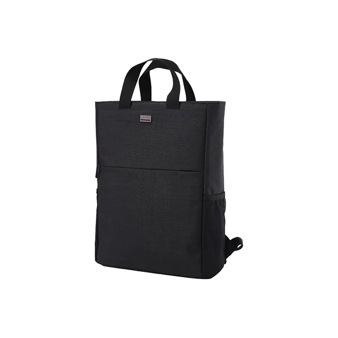 CROWN Nylon Handheld Backpack Regular Gray Black-5