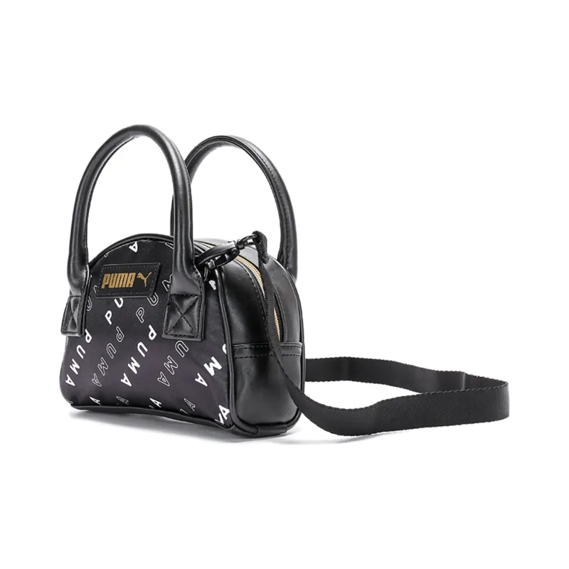 PUMA Artificial Leather Shoulder Bag Crossbody Bag Handbag Regular Unisex Black-1