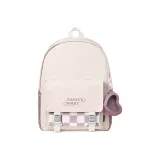 Checkerboard Purple+Coin Purse