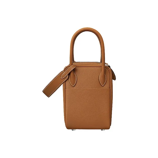HERMES Lindy Evercolor Calfskin Handbag, Shoulder Bag Women's-2