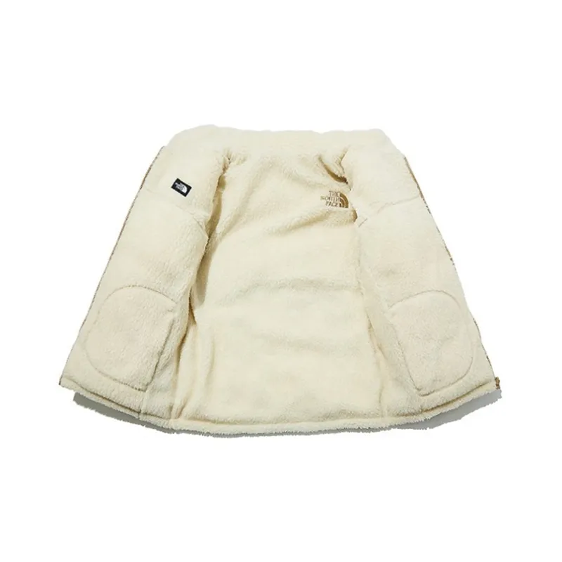 THE NORTH FACE Fleece Jacket Beige Cream Unisex Korea Version-2