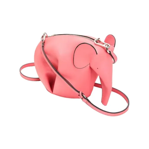 LOEWE Cow Leather Handbag Mini Women's Light Pink Candy Color