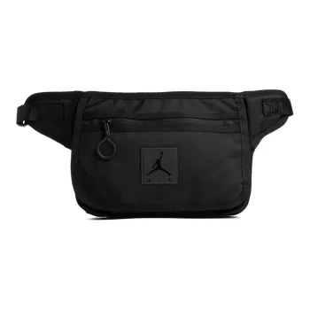 Jordan Polyester Crossbody Bag, Fanny Pack Regular Unisex Black