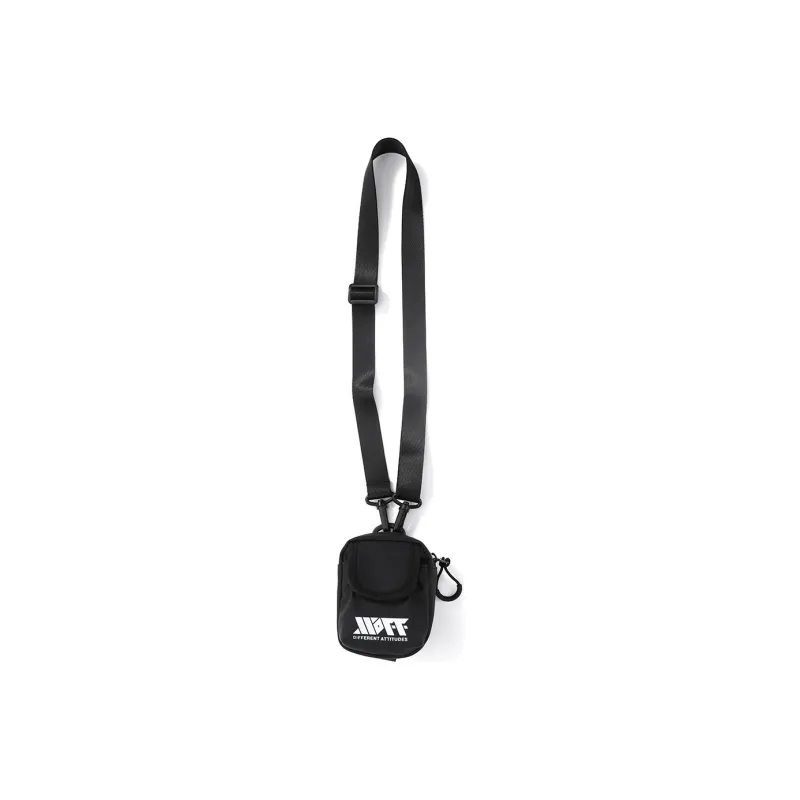 XXOFF Polyester Crossbody Bag Mini Unisex Black-2