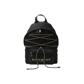 GIVENCHY Polyester Backpack Men's Black