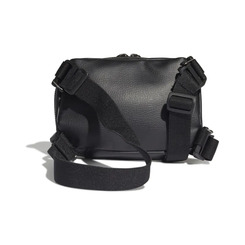 Adidas Originals Polyurethane Shoulder Bag Crossbody Bag Small Size Unisex Black-2
