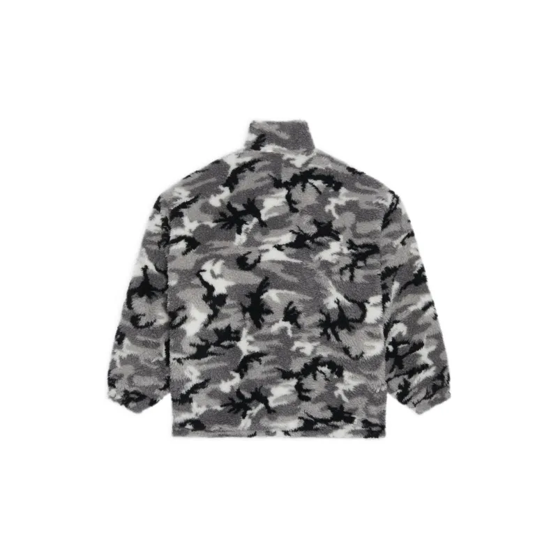 Balenciaga Camo Zip Up Fleece Jacket Jacket-1