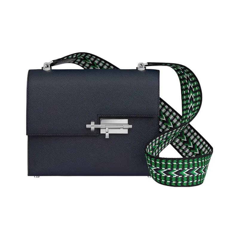 HERMES Verrou Epsom Calfskin Verrou Bag, Portable Crossbody Bag, Shoulder Bag Women's-0