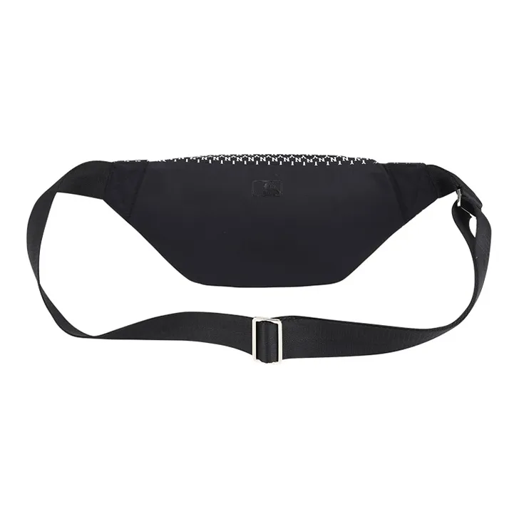 MLB Monogram Collection Nylon Crossbody Bags Fanny Pack Regular Unisex Black-2