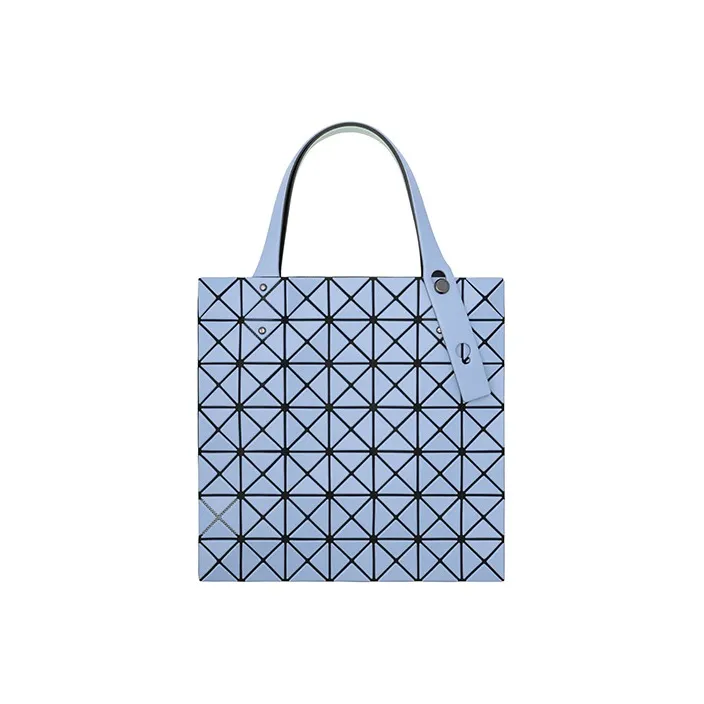 ISSEY MIYAKE Prism Polyester Tote Bag, Shopping Bag, Shoulder Bag, Handbag Regular Women's Blue & Green-4