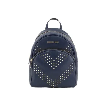 MICHAEL KORS Abbey Leather Backpack Women's Navy