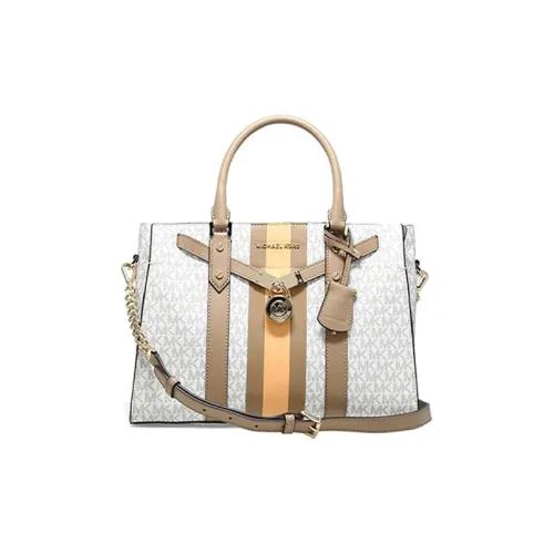 MICHAEL KORS MICHAEL KORS Luggage Collection PVC Handbag Large Size Women's White