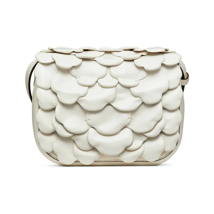 Valentino Atelier Sheepskin Leather Messenger Bag Shoulder Bags Handbags Women's White-2