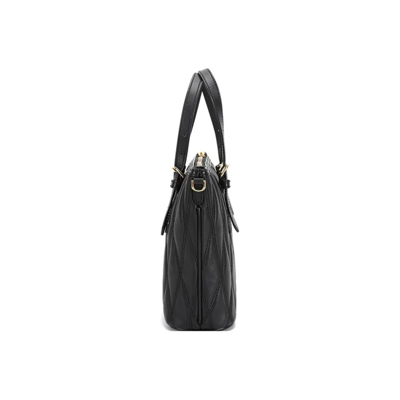 BALLY Leather Tote Bag, Shopping Bag, Handbag, Shoulder Bag Women's Black-2