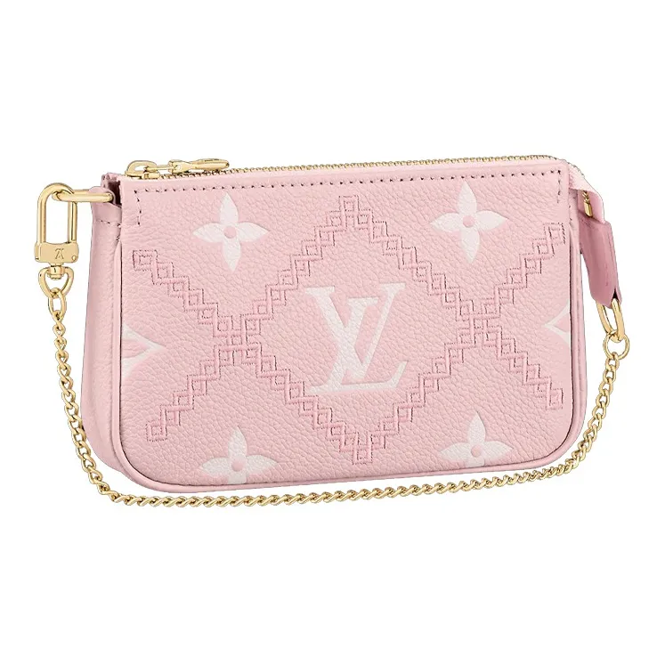 LOUIS VUITTON Mini Pochette Accessoires Pink-1