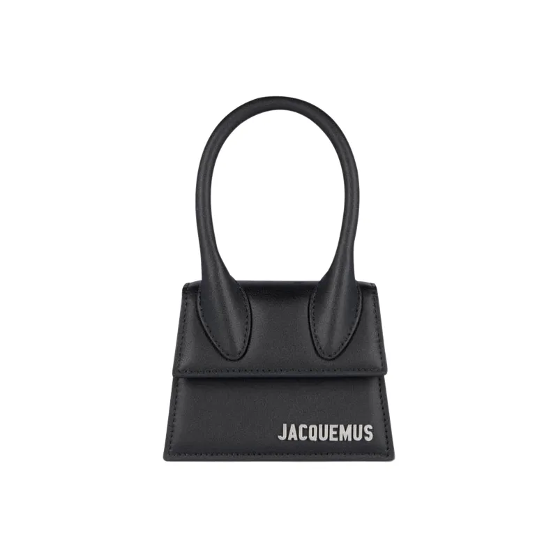 Jacquemus Leather Handbag Women's Black-0