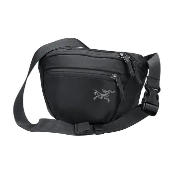Arcteryx Nylon Fabric Patchwork Shoulder Bag Crossbody Bag Fanny Pack Regular Men's Black