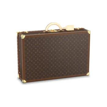 LOUIS VUITTON Alzer Canvas Classic Old 70 Hard Case Unisex