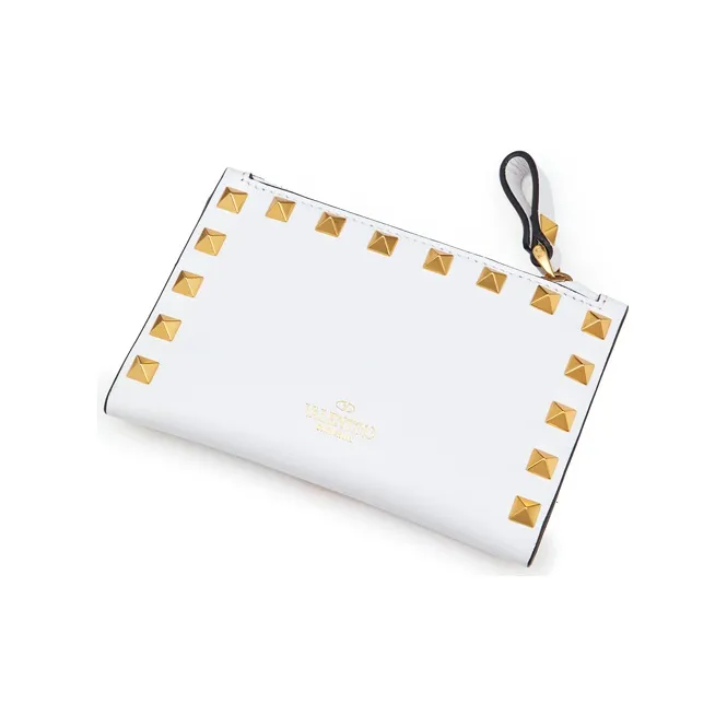 Valentino Amore Leather Card Holder Regular Women's Red-1