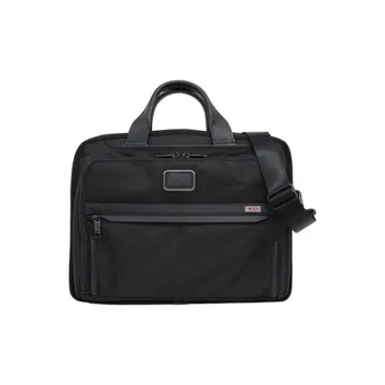 TUMI Alpha 3 Elastic Nylon Briefcase Laptop Bag Shoulder Bag Crossbody Bag Handbag Large Size Men's Black