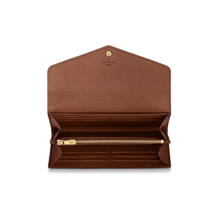 LOUIS VUITTON Sarah Wallet Monogram Brown-2