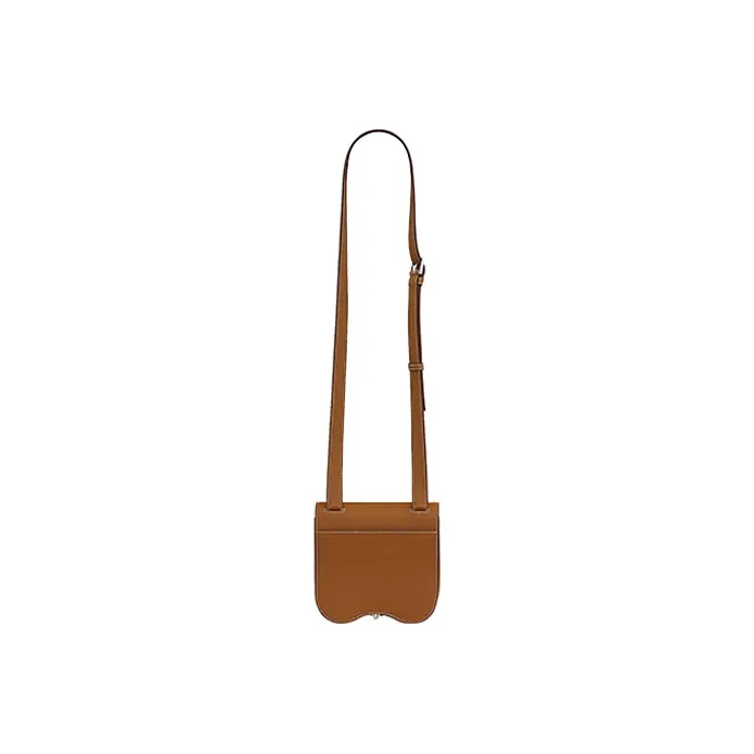 HERMES Della Cavalleria Epsom Calfskin Shoulder Bag Crossbody Bag Mini Women's Gold-3