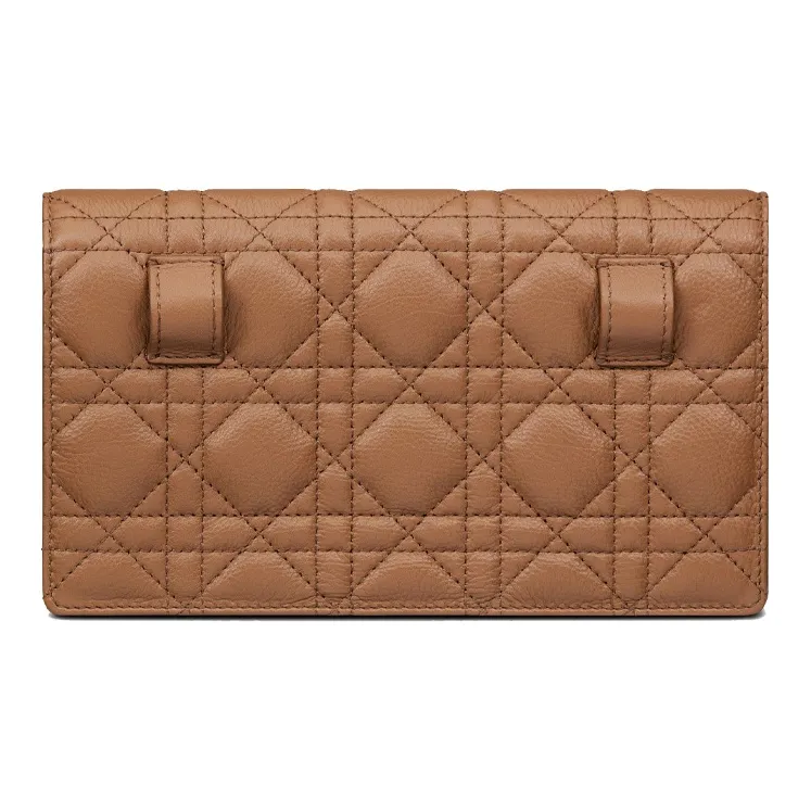 DIOR Soft Cow Leather Shoulder Bag, Crossbody Bag, Handheld Fanny Pack, Handbag Women's Amber-2
