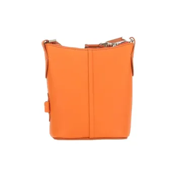 MaxMara Calfskin Shoulder Bag, Crossbody Bag Women's Bright Orange