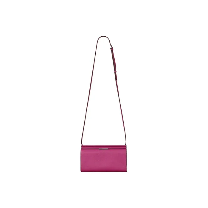 HERMES Clic-H Evercolor Calfskin Shoulder Bag Crossbody Bag Women's Rose Purple-1