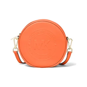 MICHAEL KORS Fulton Round Cake Bag Shoulder Bag Crossbody Bag Women's Orange