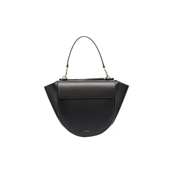 Wandler Cow Leather Shoulder Bags Handbags Women's Black