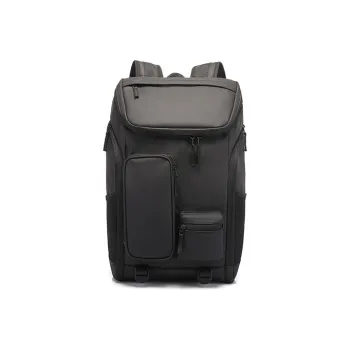 TANGCOOL Polyester Badminton Travel Bag Backpack Large Size Men's Black