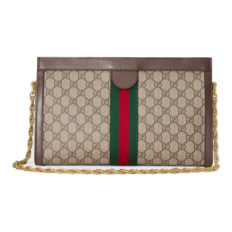 GUCCI Ophidia Canvas With Leather Canvas Bag, Crossbody Bag, Shoulder Bag Women's-1