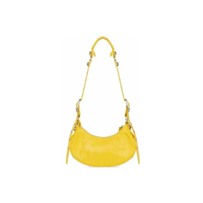 Balenciaga Le Cagole Shoulder Bag Xs Yellow-1