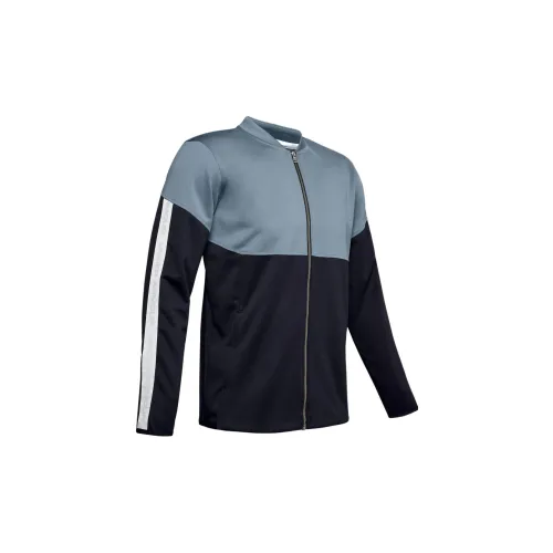 Under Armour RECOVER Jackets Men Gray Blue