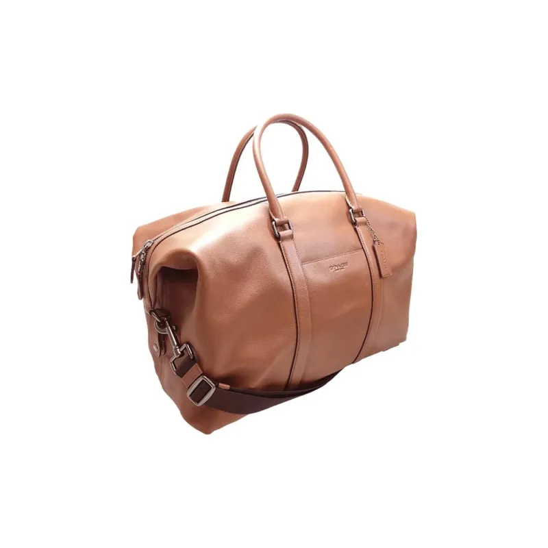 COACH Trekker Smooth Calf Leather Handbag, Crossbody Bag, Travel Bag Men's-1