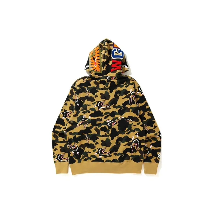 Bape Shark 1st Camo Shark Relaxed Full Zip Hoodie-5