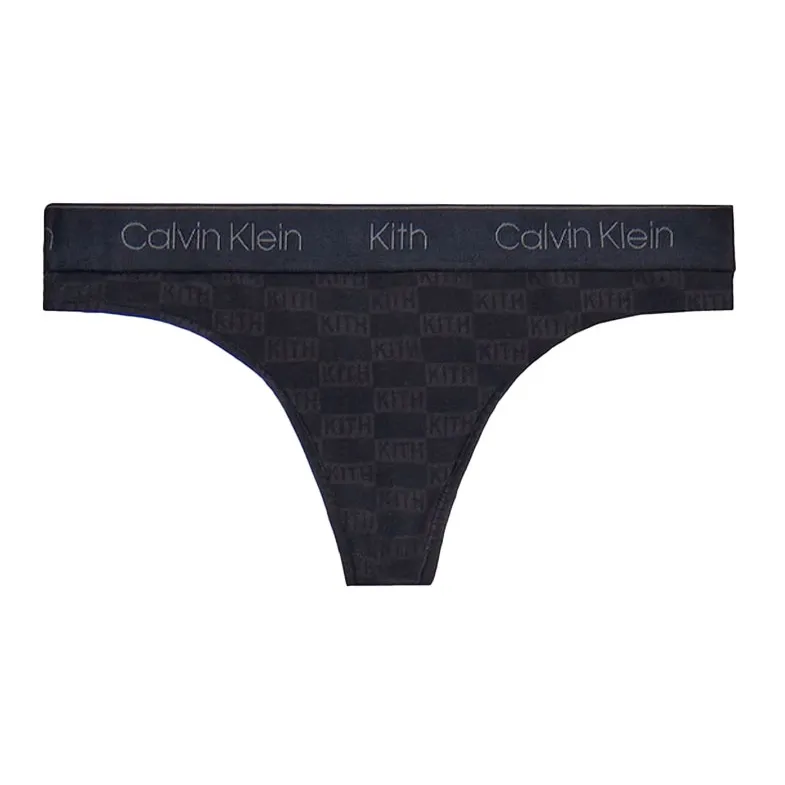 KITH Women's For Calvin Klein Thong 'Black'-1