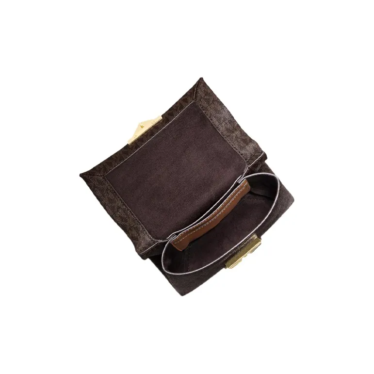 MICHAEL KORS Cece Leather Crossbody Bag Shoulder Bag Women's Brown/Oak Fruit Brown-5